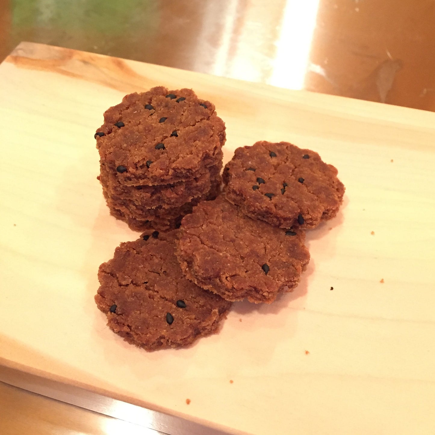 発芽玄米クッキー ./ ジンジャーセサミ