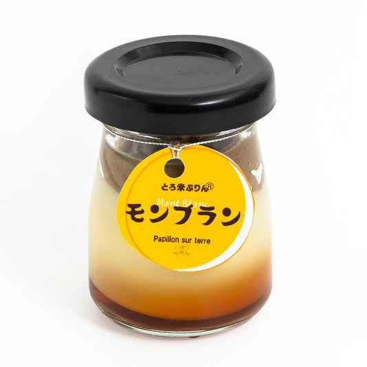 とろ米ぷりん（モンブラン）
