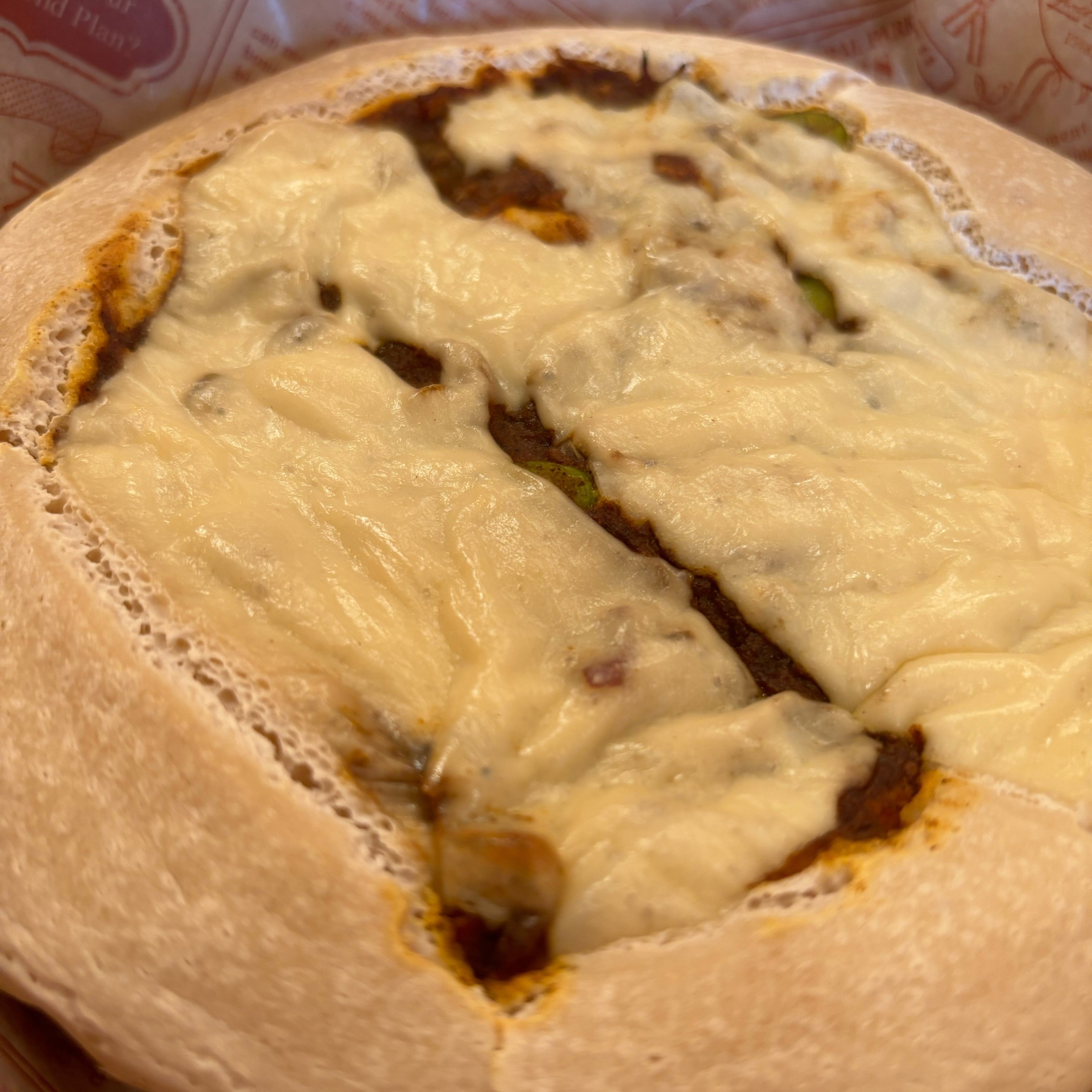 発芽玄米なま米ピザ（重ね煮カレー）