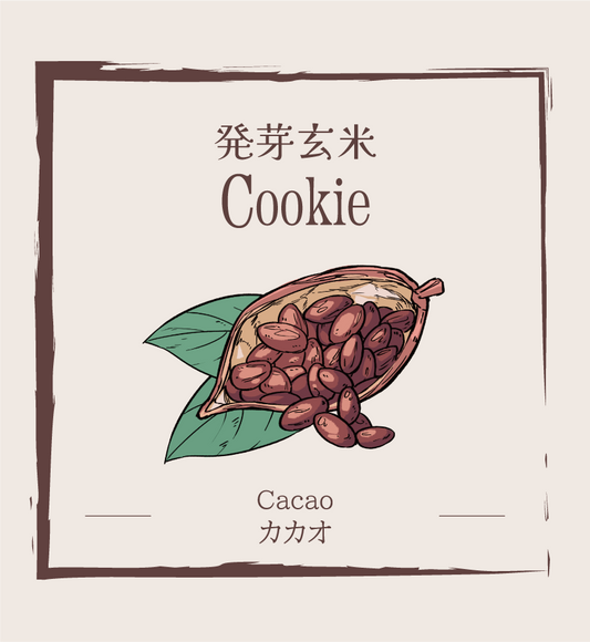発芽玄米クッキー / カカオ